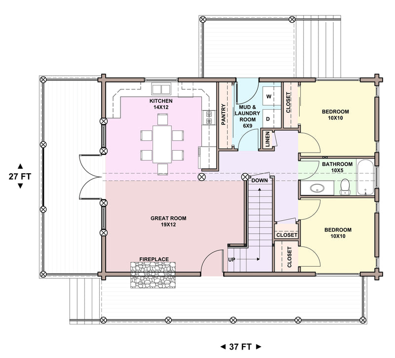 Main Floor — OAK RIDGE