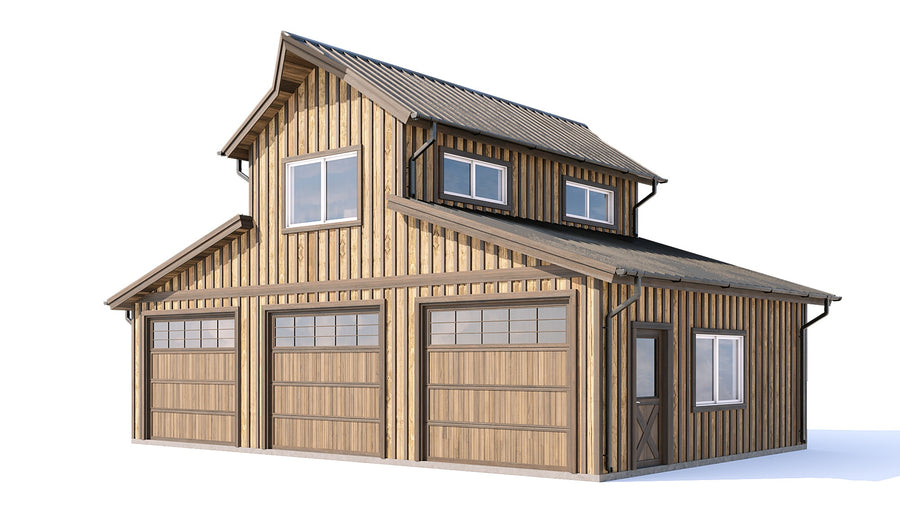 Perspective 2 — Monitor Garage