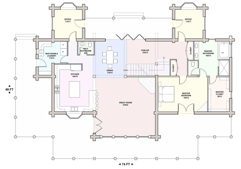 Main Floor — Wapati