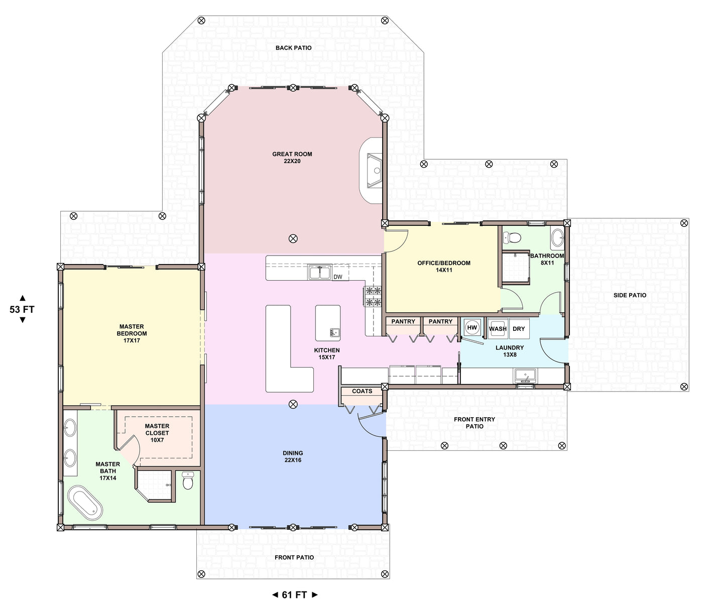 Main Floor &mdash; Rancher