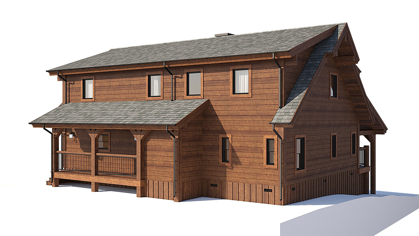 Perspective 2 &mdash; Timber Palace