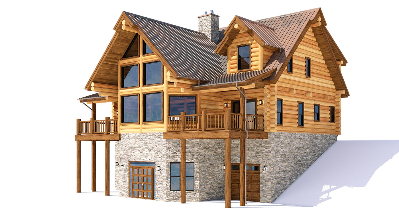 Perspective 2 &mdash; Ski Chalet