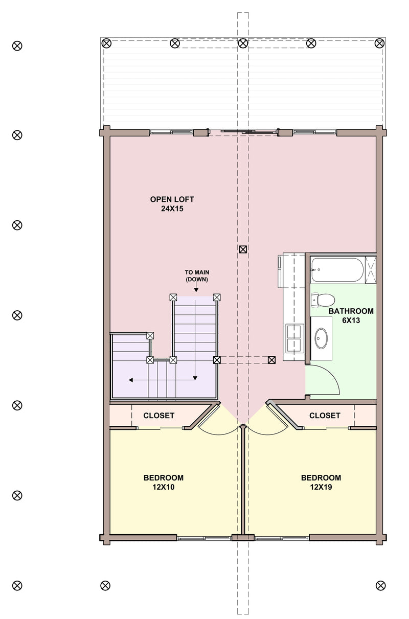 Loft Floor — Sierra Pine