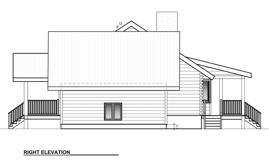 Elevation 3 — Sandstone