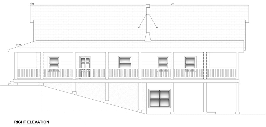 Elevation 4 — Chalet