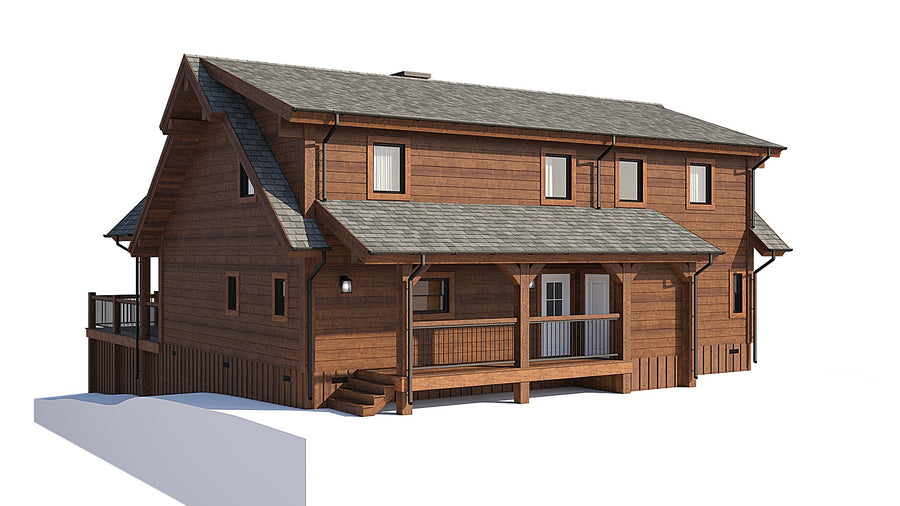 Perspective 3 — Timber Palace