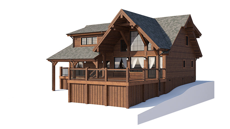 Perspective 1 — Timber Palace