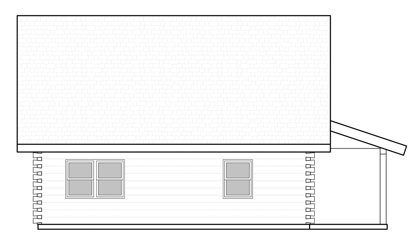 Elevation 1 &mdash; cedar grove