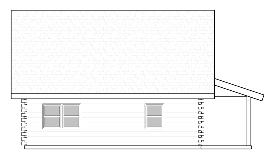 Elevation 1 — cedar grove