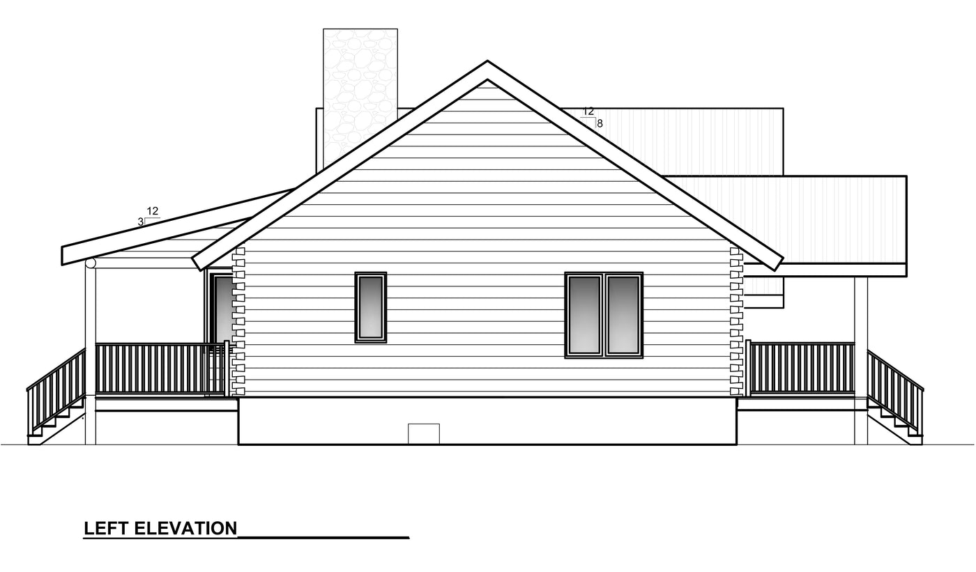 Elevation 1 &mdash; Sandstone