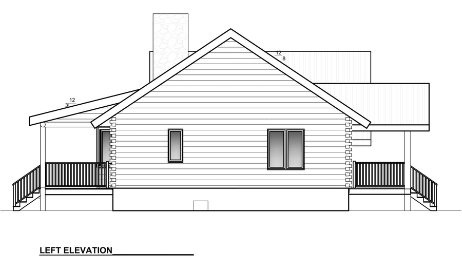 Elevation 1 — Sandstone