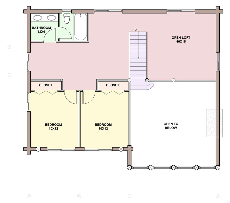 Loft Floor — Madrone