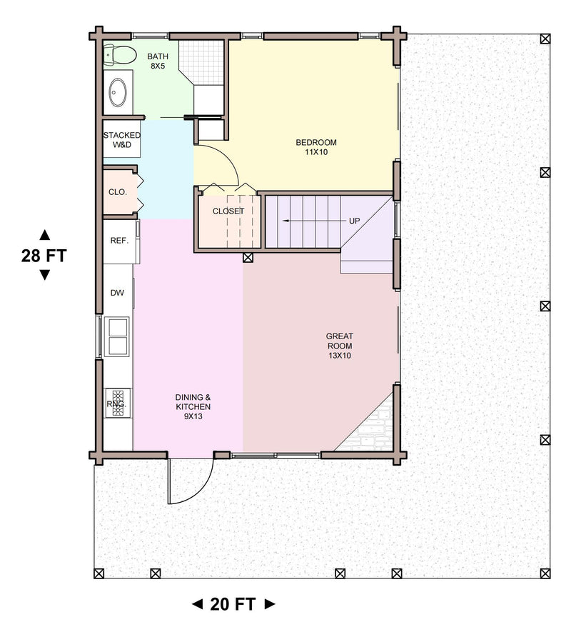 Main Floor — oak park