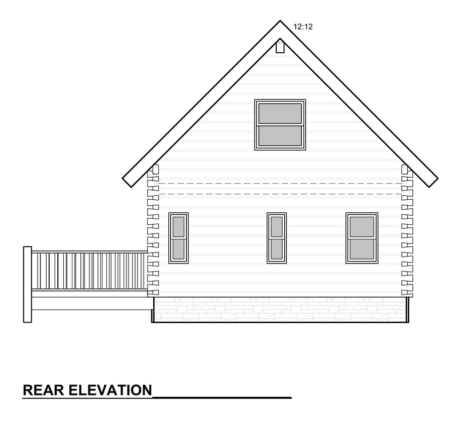 Elevation 3 — River View