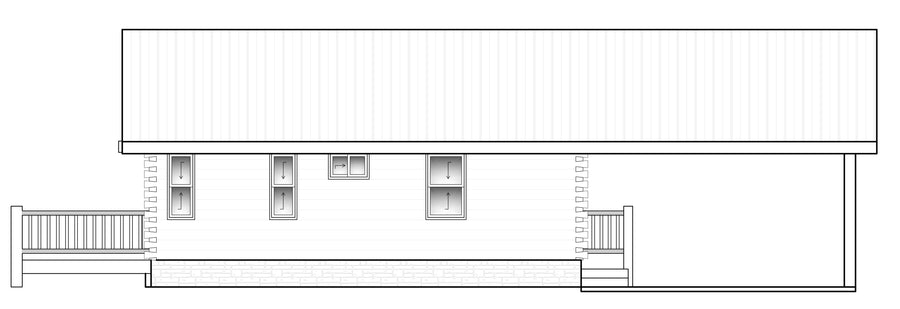 Elevation 2 — pond view