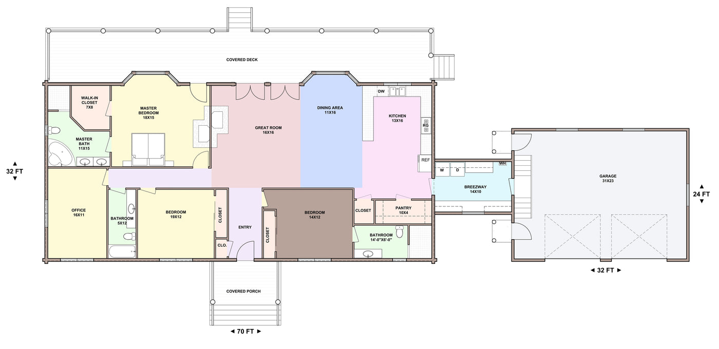 Main Floor &mdash; Sandstone