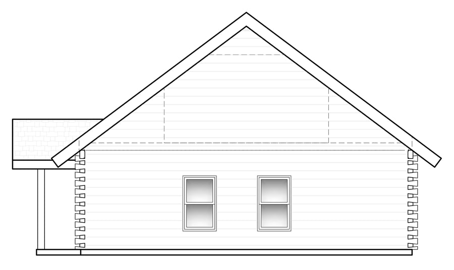 Elevation 3 — cedar grove