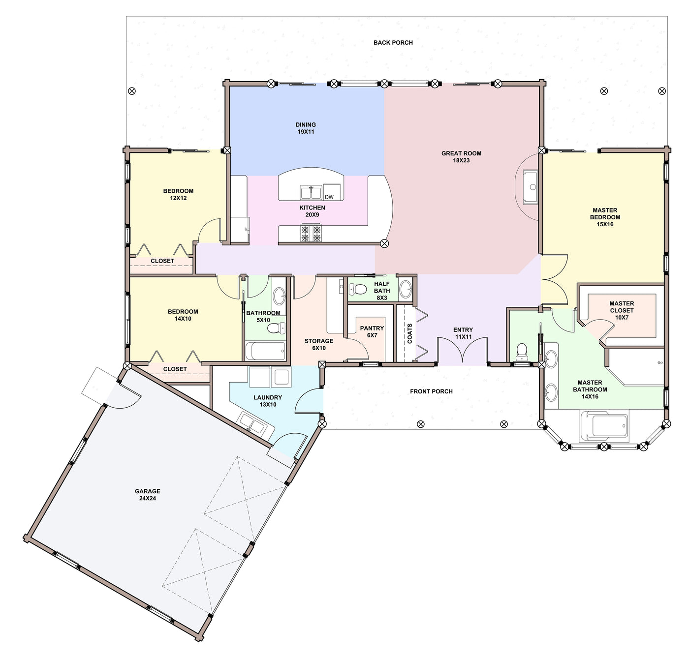 Main Floor &mdash; Hacienda