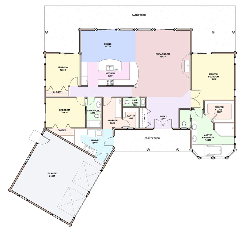 Main Floor — Hacienda