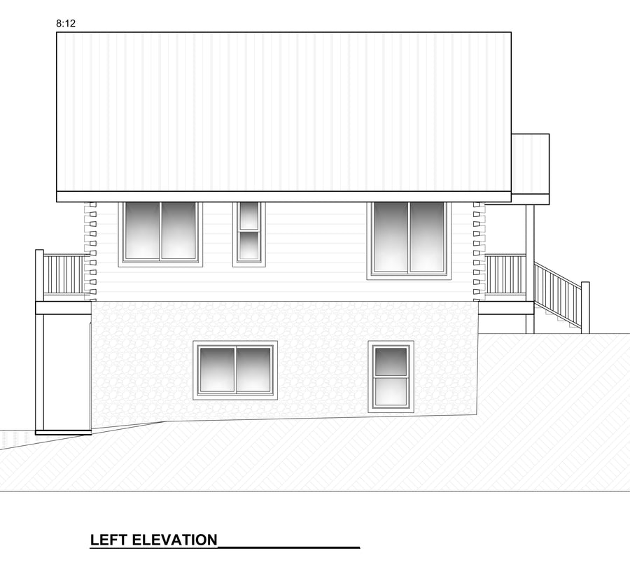 Elevation 3 — parkside