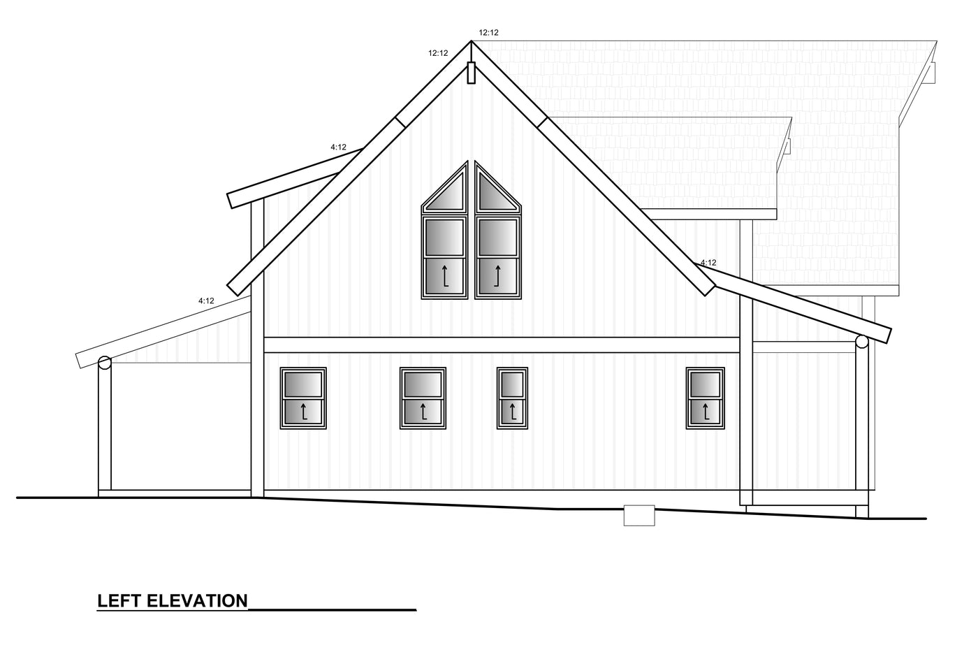 Elevation 3 &mdash; Barn Palace