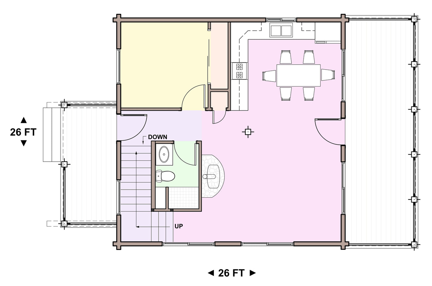 Main Floor &mdash; Fishhawk