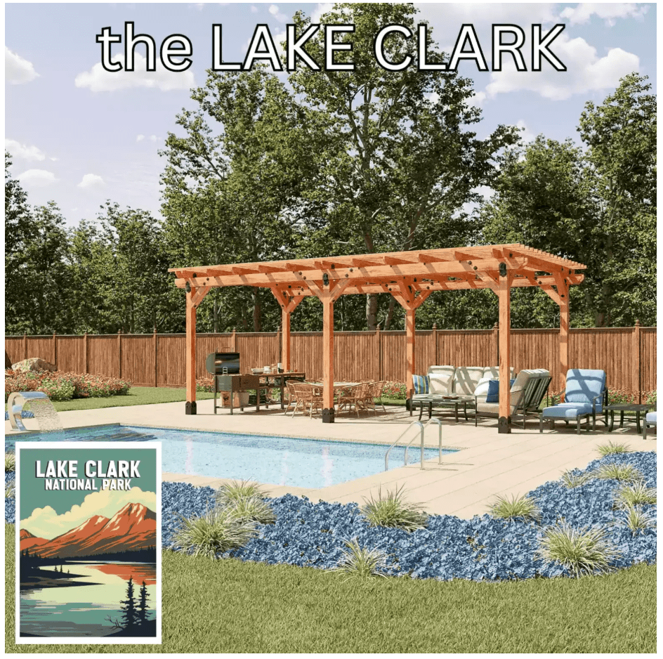 Lake Clark Pergola