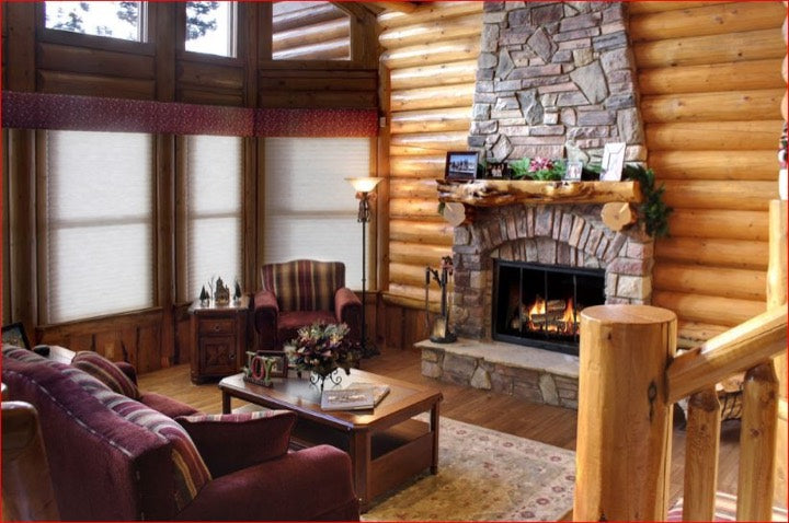 Sierra Log & Timber log home