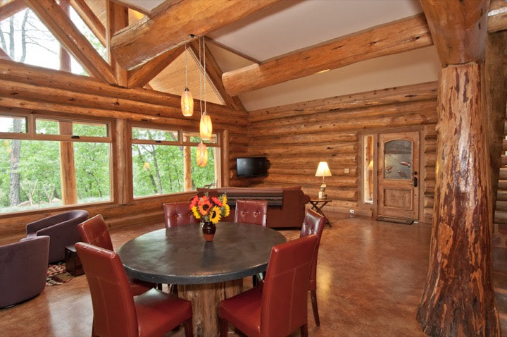 Sierra Log & Timber log home